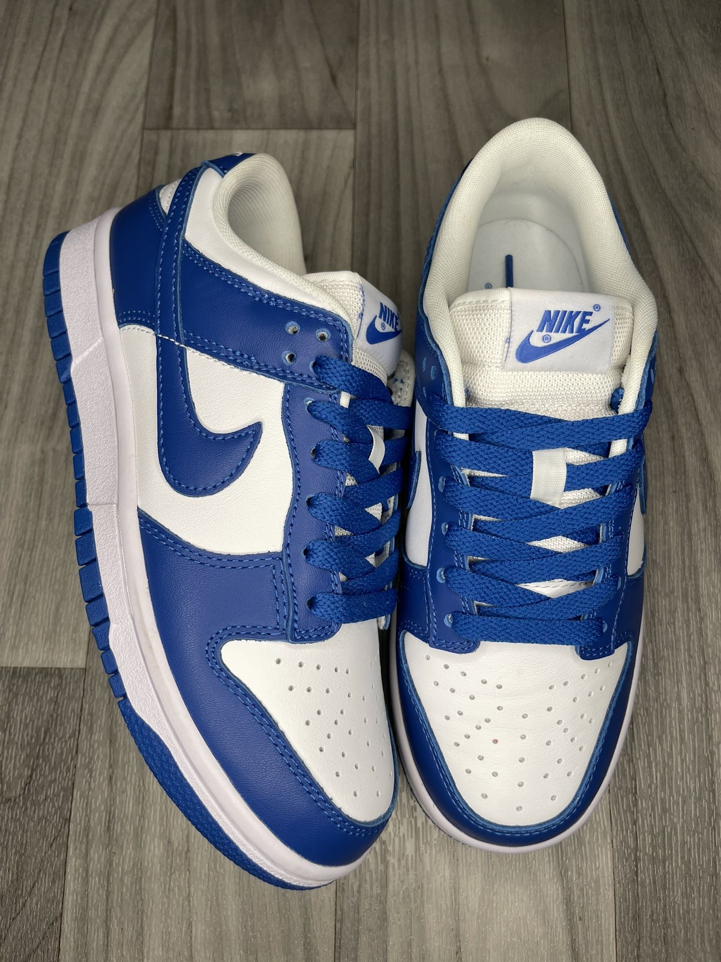 Racer Blue Photon Dust Nike Dunks