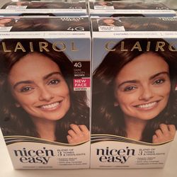 Hair dye  shade (4G Dark Golden Brown)