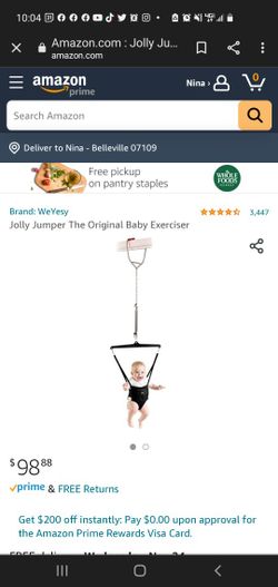 Baby Bouncer. NEW IN BOX
