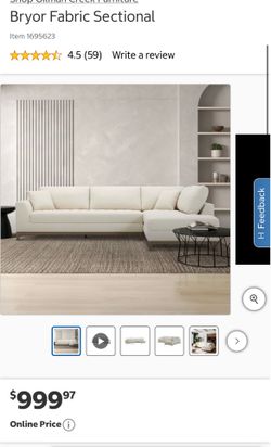 Cream Costco Sectional