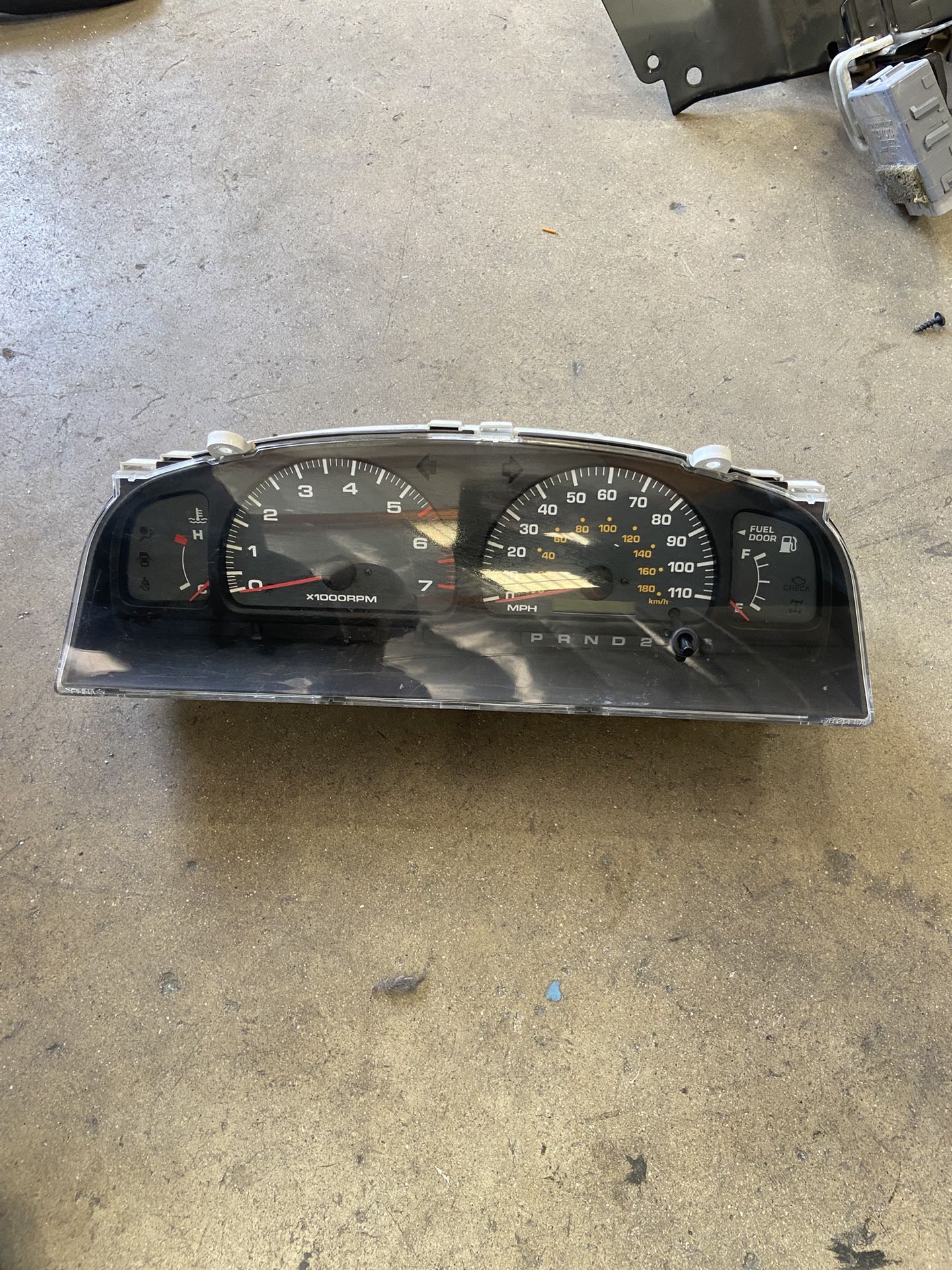 2000 Toyota 4x4 4Runner Parts, Instrument/meterCluster