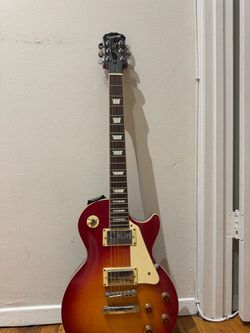 2006 Epiphone Les Paul Standard Electric Guitar – Cherry Sunburst