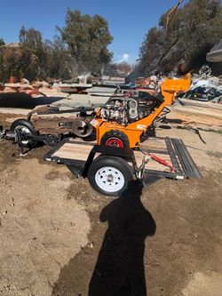 2020 Barreto E924 Trencher w/ Barreto Trailer