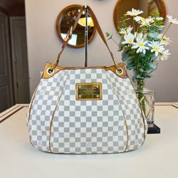Authentic Louis Vuitton Damier Azur Galleria Tote Bag