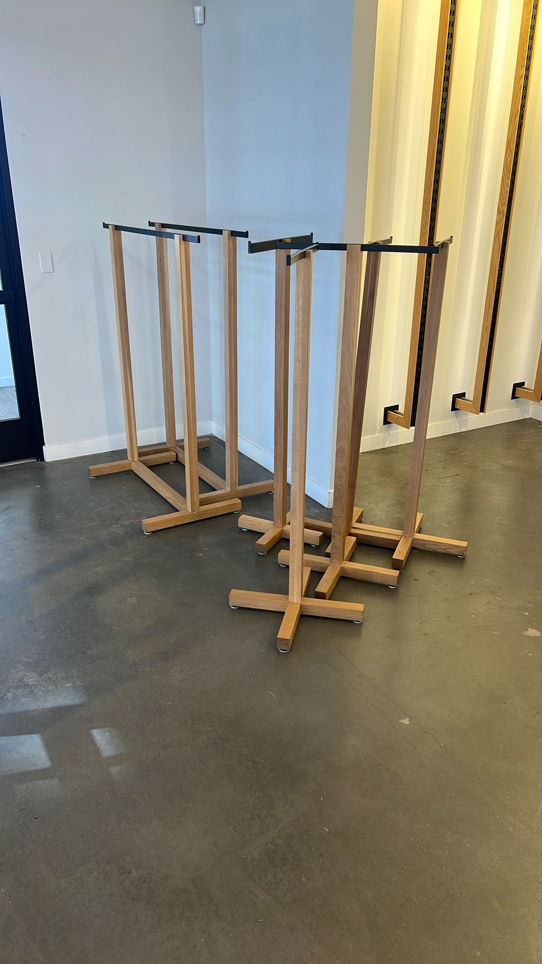 Set Of Clothing Racks