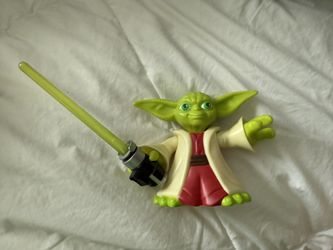 Hasbro Playskool Star Wars Jedi Force YODA Action Figure Toy 2005