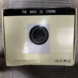 Active Aluminum Subwoofer 
