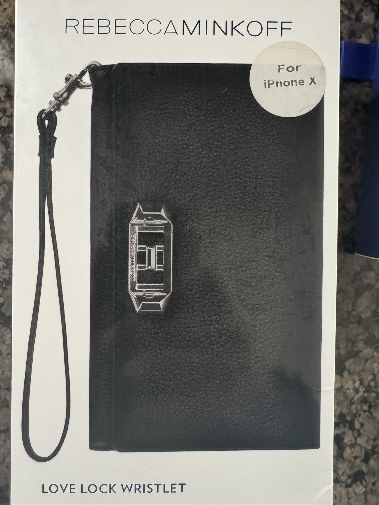iPhone X Black Wallet Case