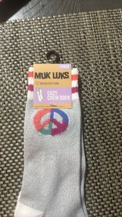 Cozy crew socks