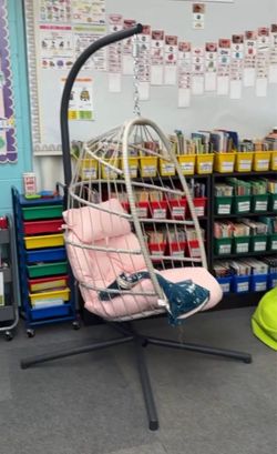 Rocking egg chair