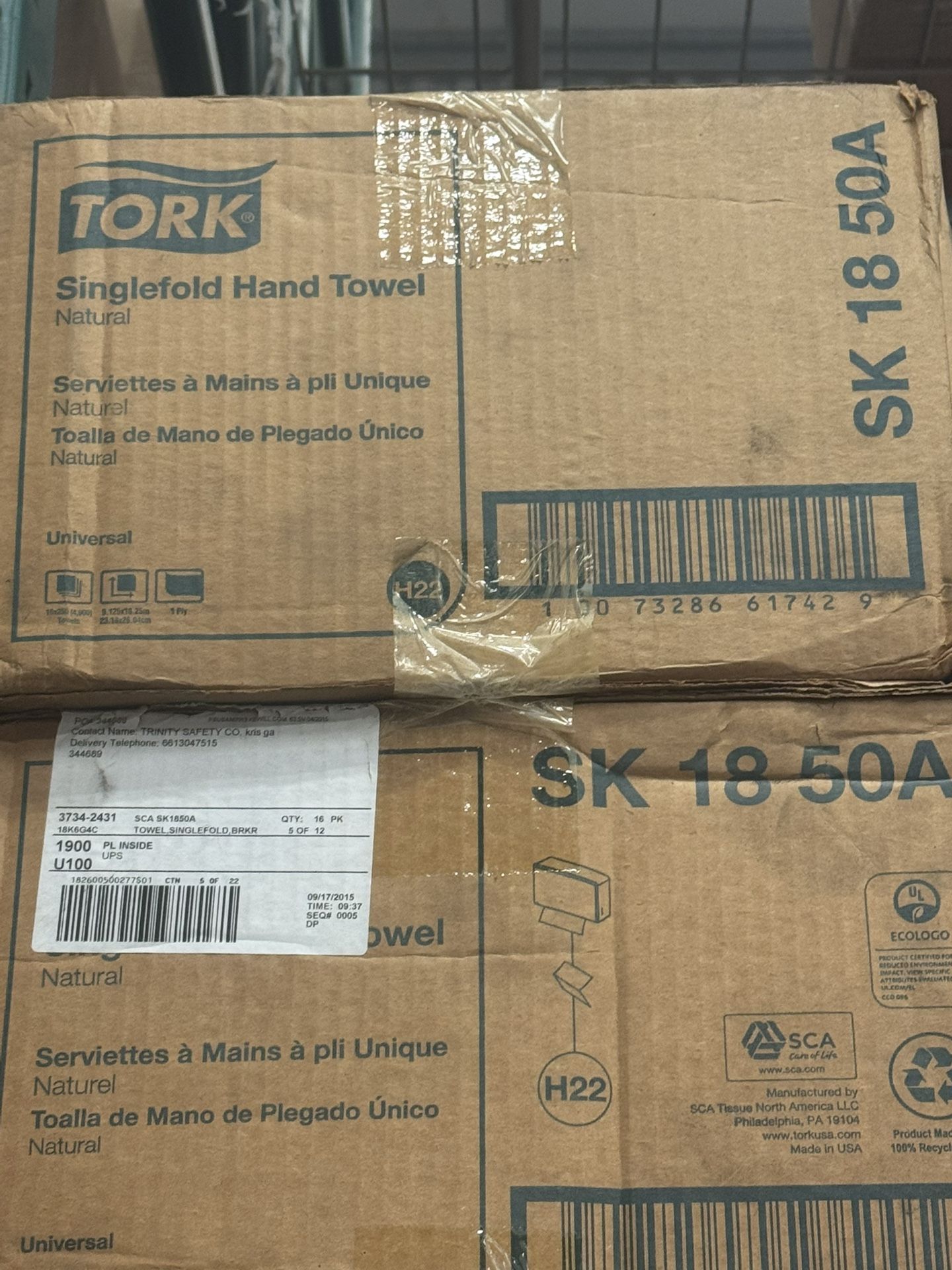 Single fold Hand Towels