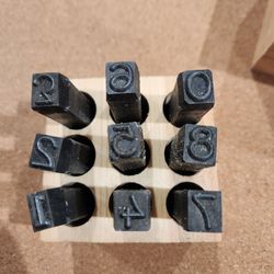 YOUNG BROTHERS Figures STEEL STAMPS SET