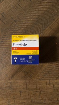 FreeStyle Lite Blood Glucose Test Strips 100 count