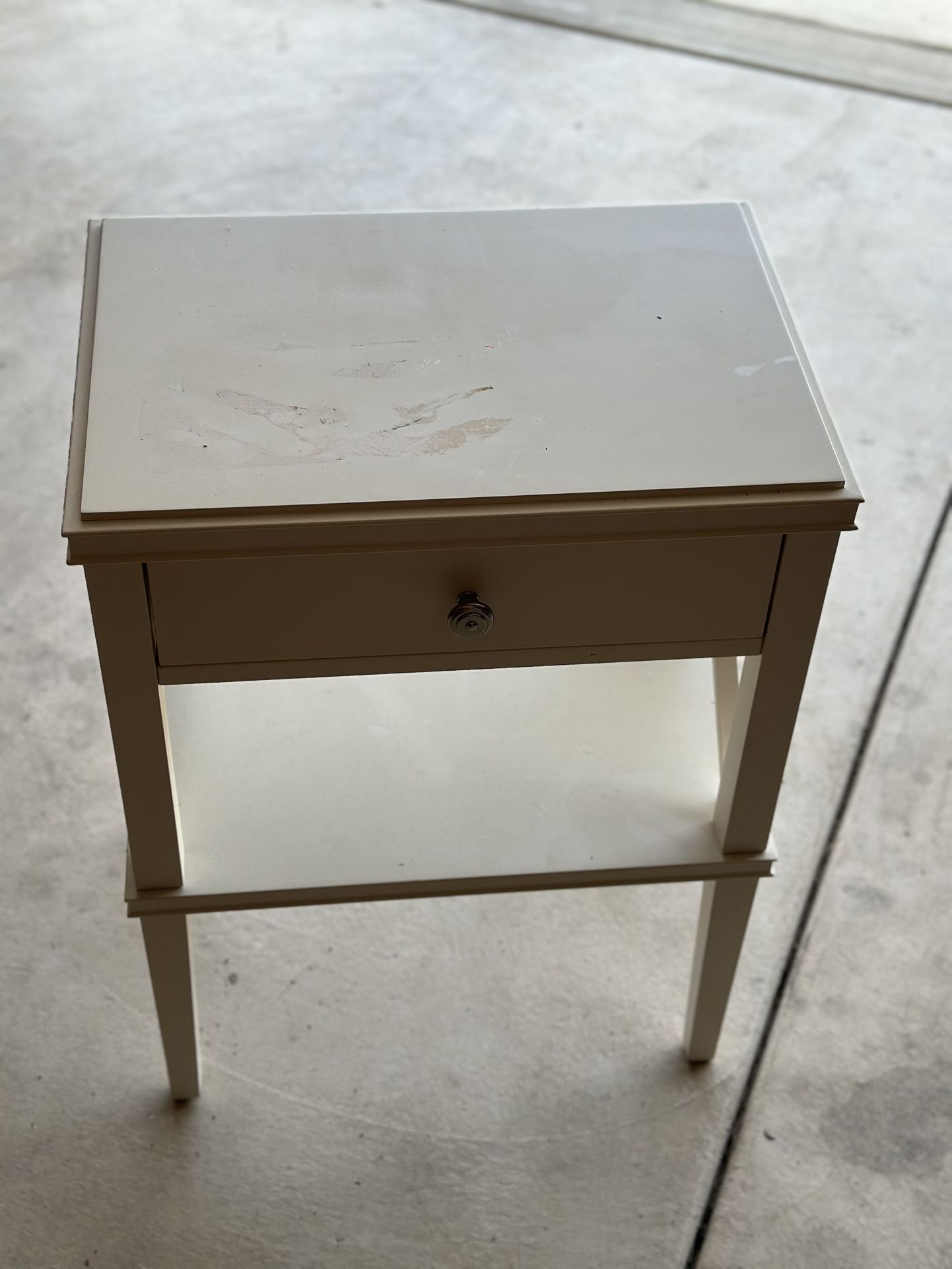 Pottery barn night stand 