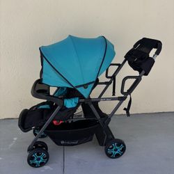 Sit And Stand Double Stroller 