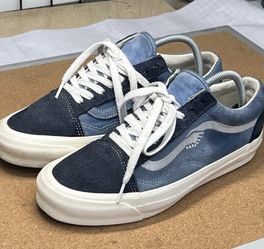 Vans x Notre Old Skool Blue Navy Suede Handshake Mens Sz 9
