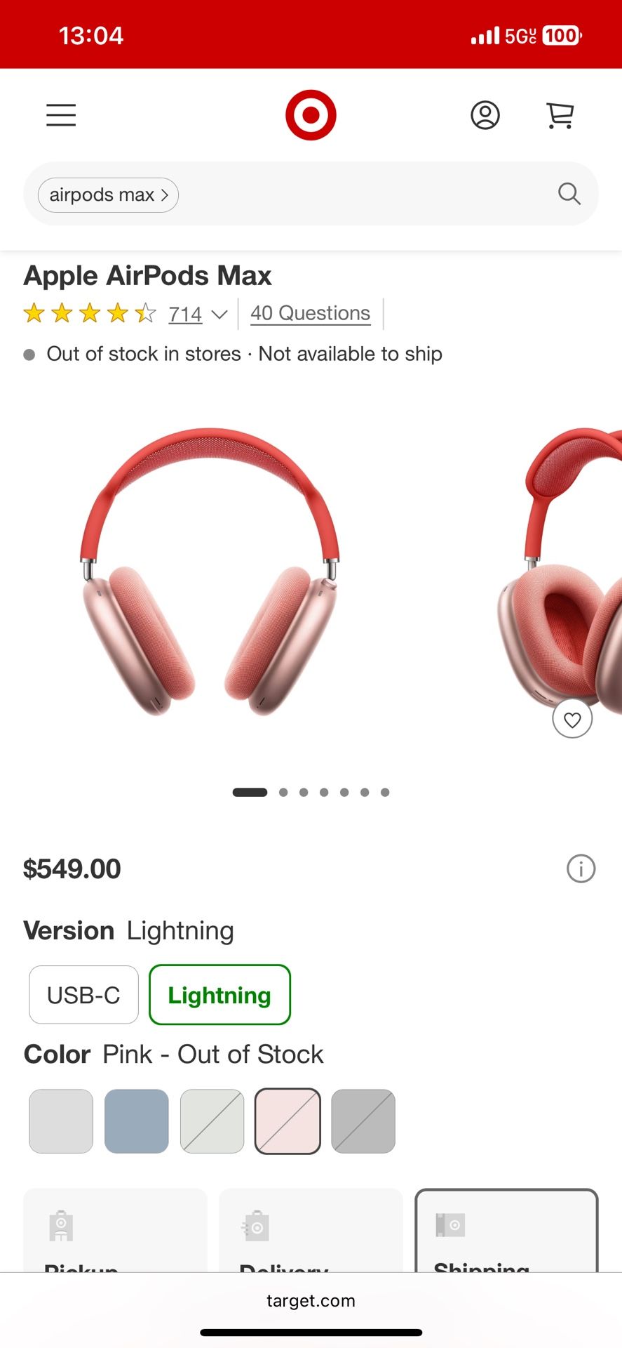 Apple Airpods Max Authentic Headphones