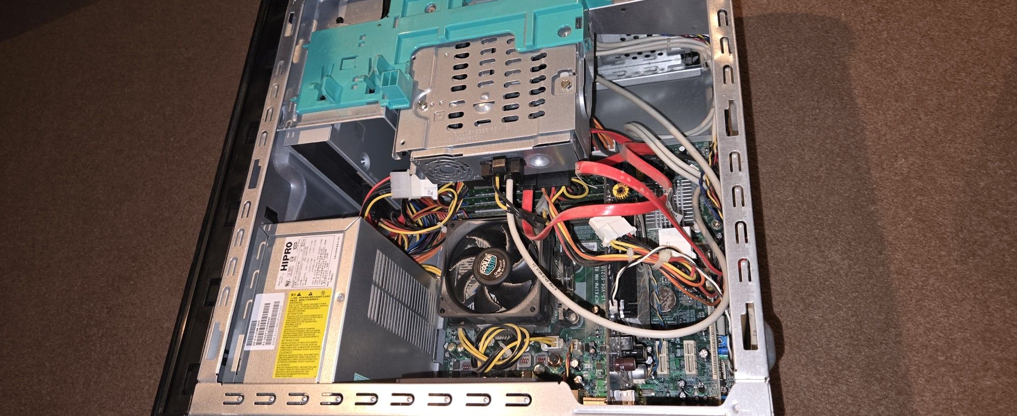 HP m8000 Desktop Computer for Parts - No Hard Drive - Working Components