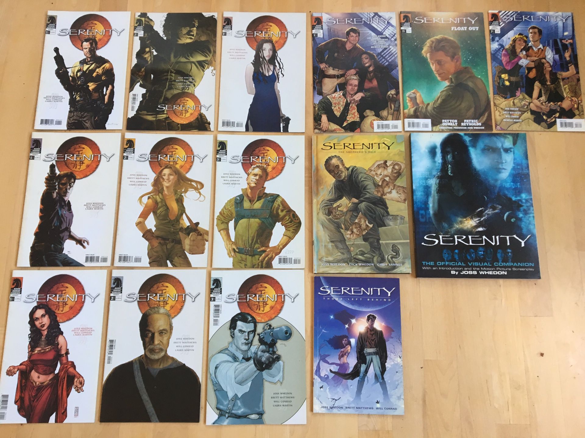 Serenity “Firefly “ Book/comic collection