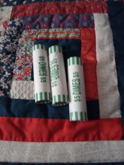 🇺🇸 "F.D.R.10¢(The Mystery To Search For 90% Silver Dime?) Got # 3 Rolls https://offerup.com/redirect/?o=TGVmdC5hdA== $25.oo ea.Rolls.