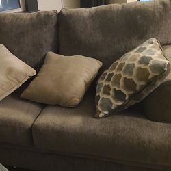 Ashley Sleeper Sofa – Corduroy, Like New – Must Go This Week!