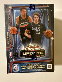 2025-26 Topps Chrome Update Basketball Value Box
