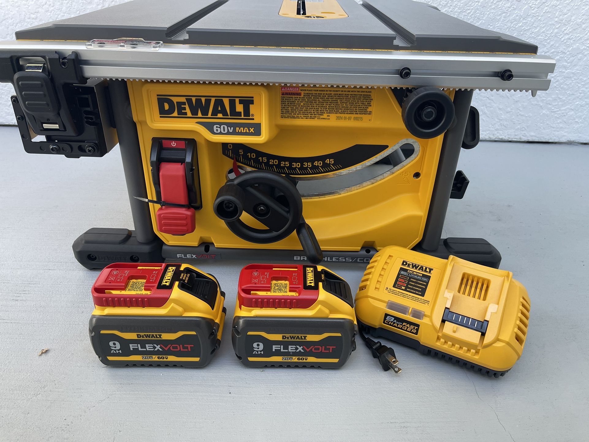 Flexvolt Table Saw Dewalt
