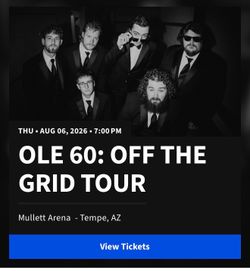 Ole 60: OFF THE GRID TOUR in Tempe