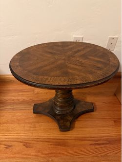 Small chair-side table
