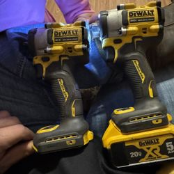 1/2&3/8 Impacts 1 Battery 