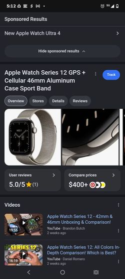 Apple Watch Series 12 GPS