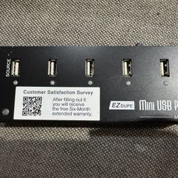 USB Duplicator 1 to 4 - EZ Dupe  v2 - Flash Media Compact Cloner 45mb/sec