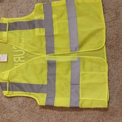 Reflective Security Guard Safety Vest - National Patrol by Unipro -Medium