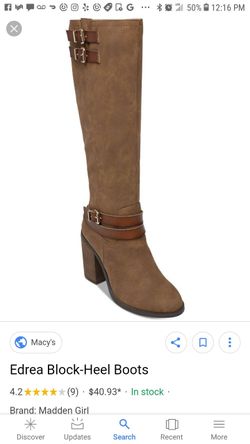 MADDEN GIRL Boots Size 10