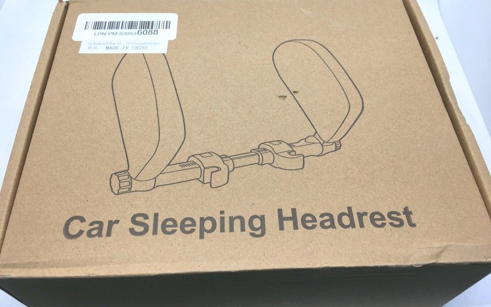 Car Headrest Pillow Sleeping Head & Neck Support Buluby Premium