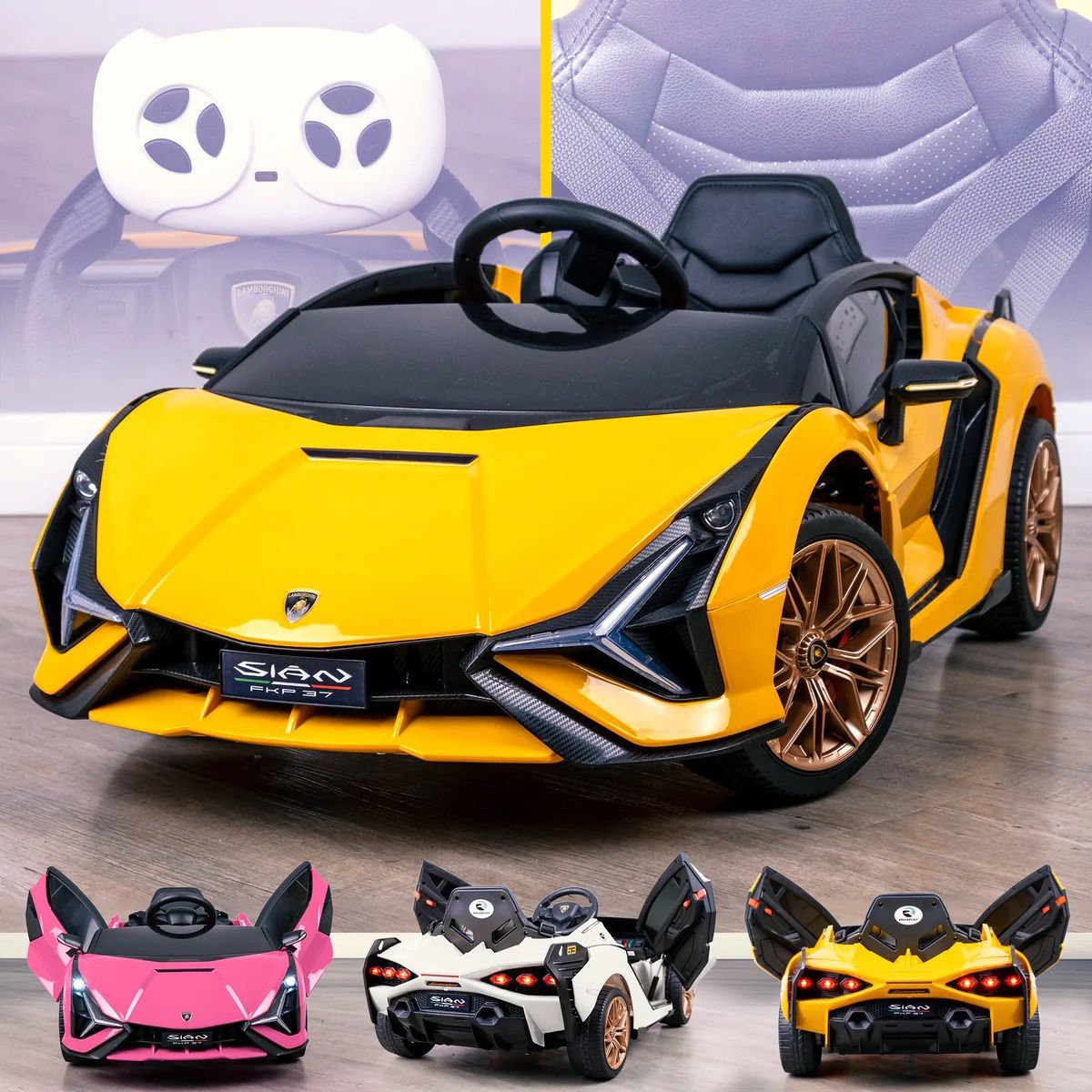 🟡🟡!!BRAND NEW 12V LUXURY REMOTE CONTROL Electric Kid Ride On Car