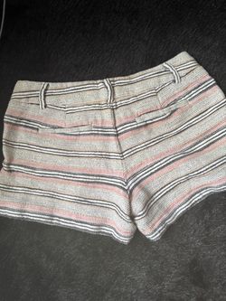 Women's Striped Woven Mini Shorts