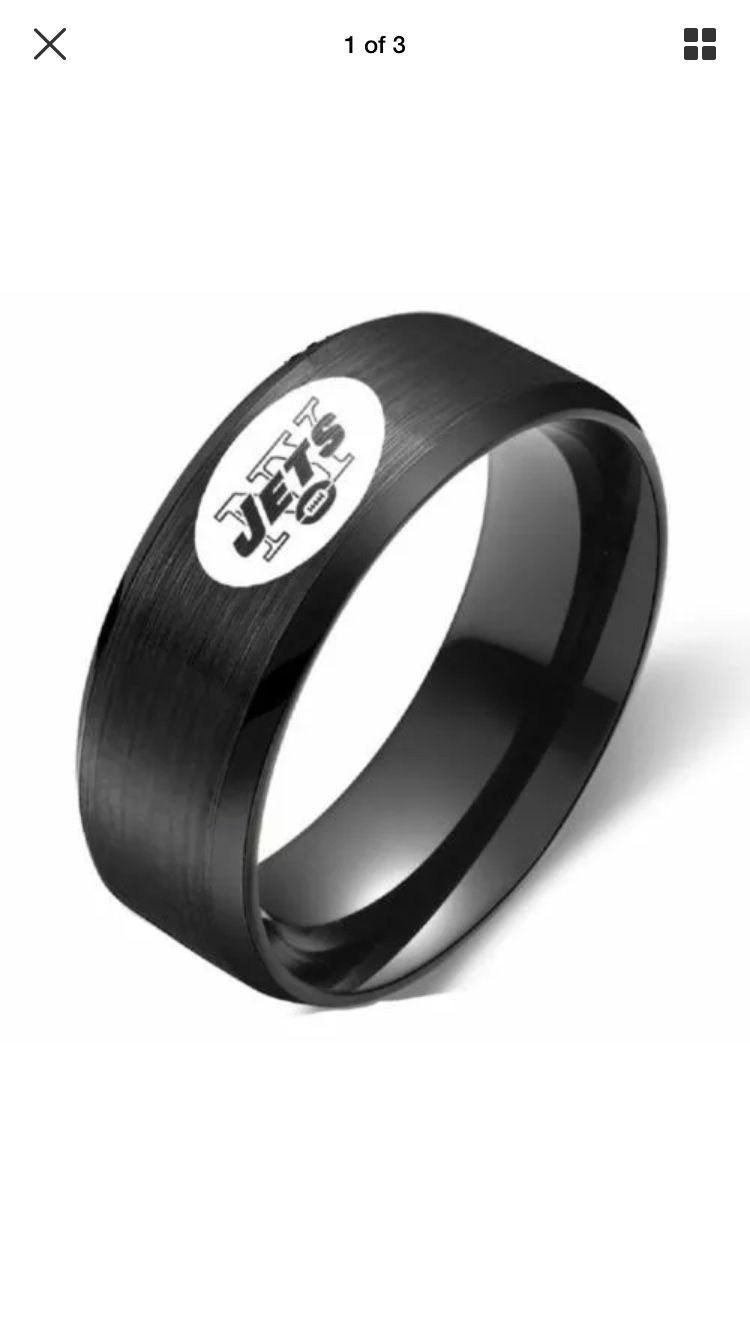 New York Jets Black Ring