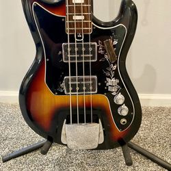 Teisco EB-120 Bass guitar Sunburst