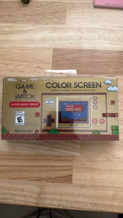 Nintendo 2021 Mario game and watch