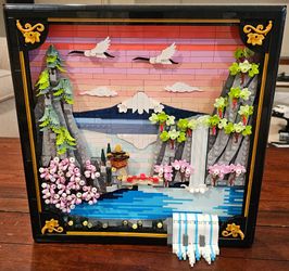 Lego Cherry Blossom Landscape