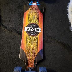 Atom All Terrian Longboard  39 Inches Wood , New