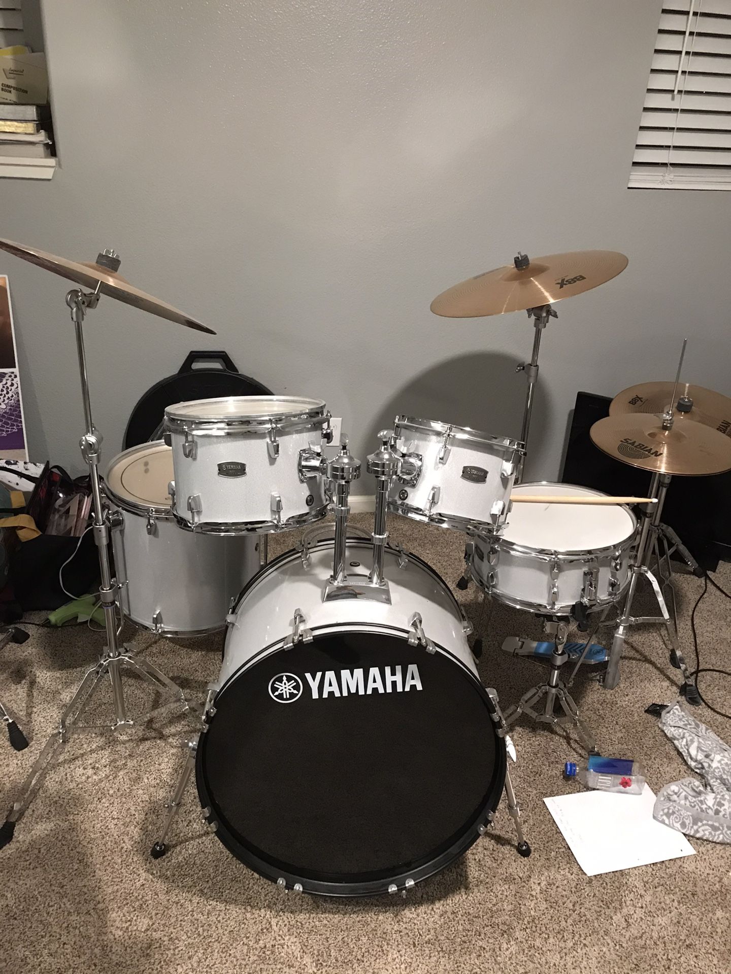 New Yahama drum set