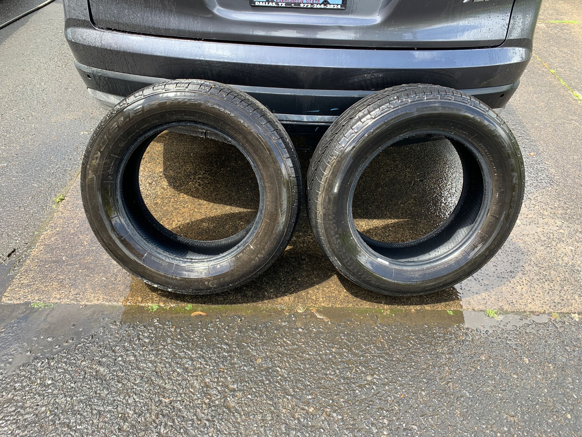 Bridgestone Dueler H/P 245/60R18 tires