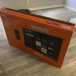 50” ONN Roku TV Good as New