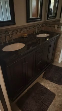 Double Sink Vanity