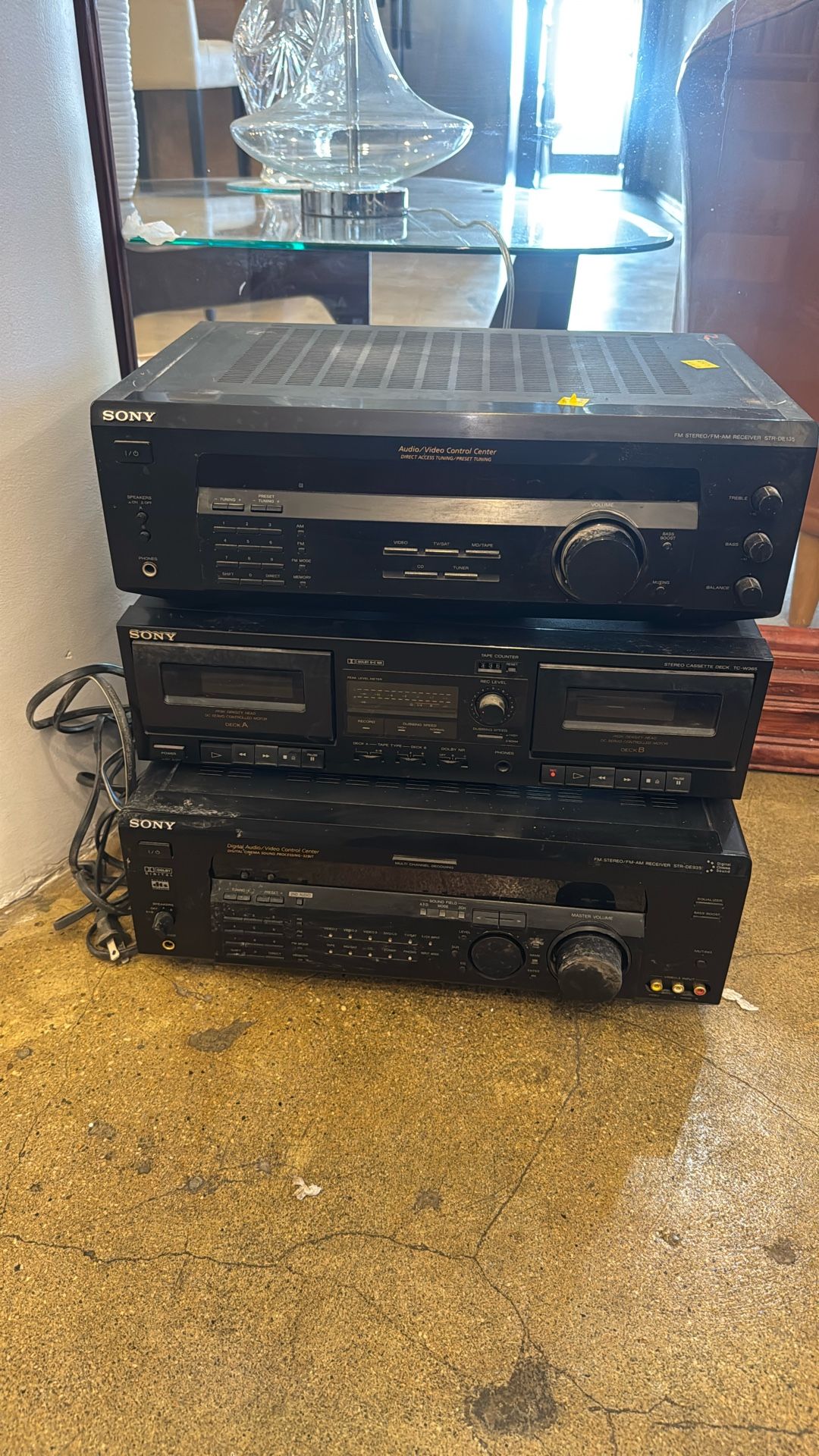 Tape Player And Amplifier 