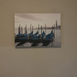 Venice Gondolas Painting 