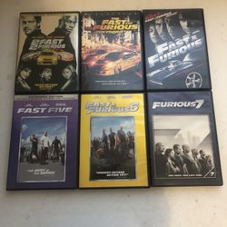 Fast And Furious Series Movies 2-7