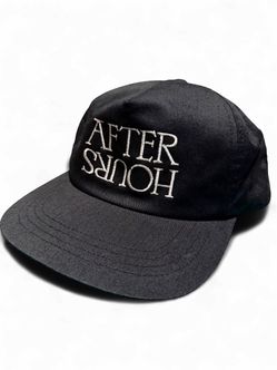 The Weeknd Snapback Hat After Hours 2020 XO Logo Black Embroidered 5 Panel Cap Official Merch Blinding Lights Tour Yupoong Classics Adjustable 🔥   Bl